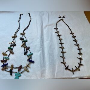 Bundle of Folk Art Necklaces and Earrings